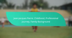 Jean-Jacques Pierre: Childhood, Professional Journey, Family Background